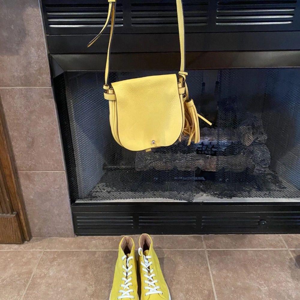 Polo by Ralph Lauren Yellow Crossbody Bag